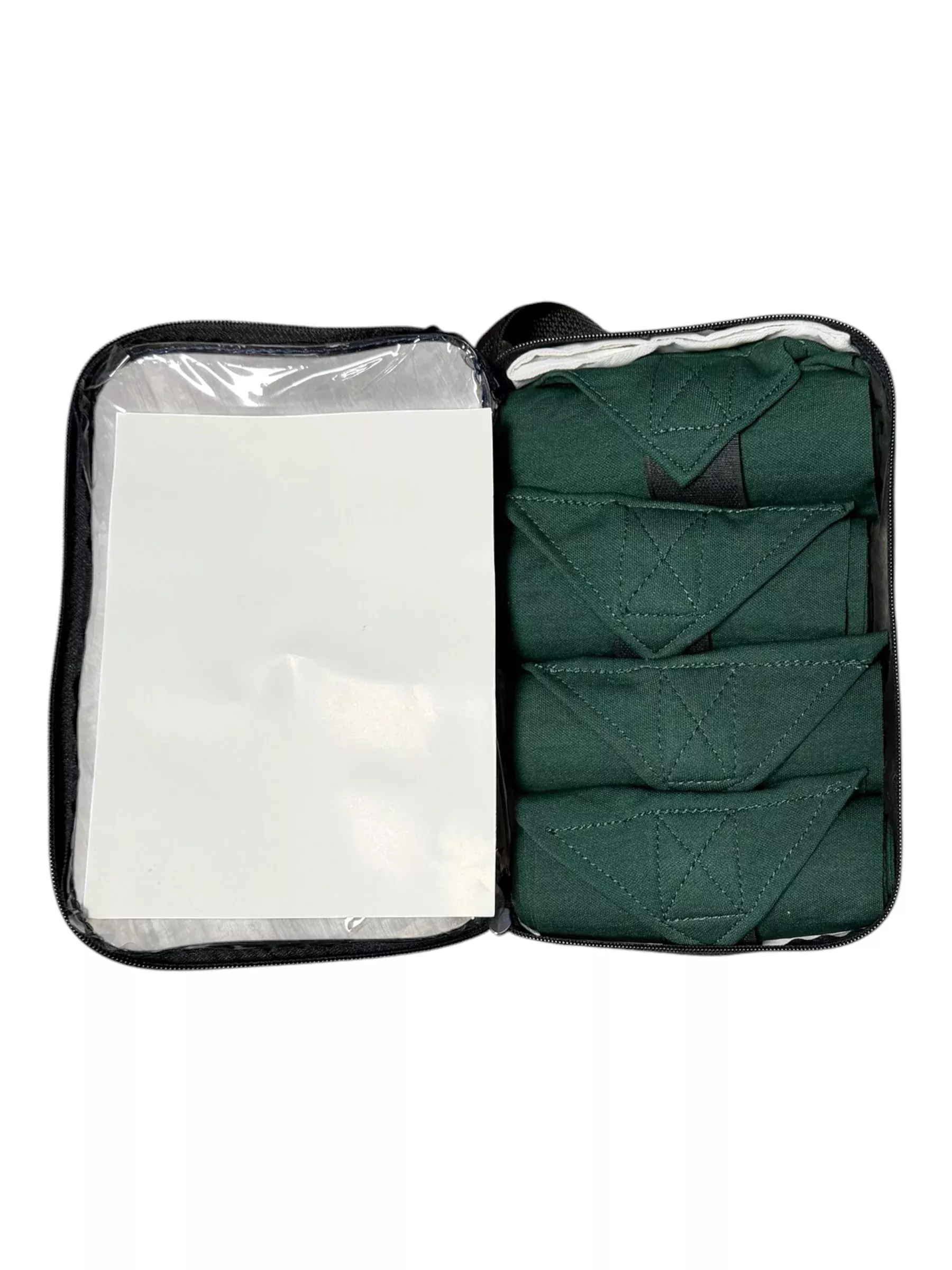 Equi-Essentials Standing Wraps - Green - 5" x 9' - USED