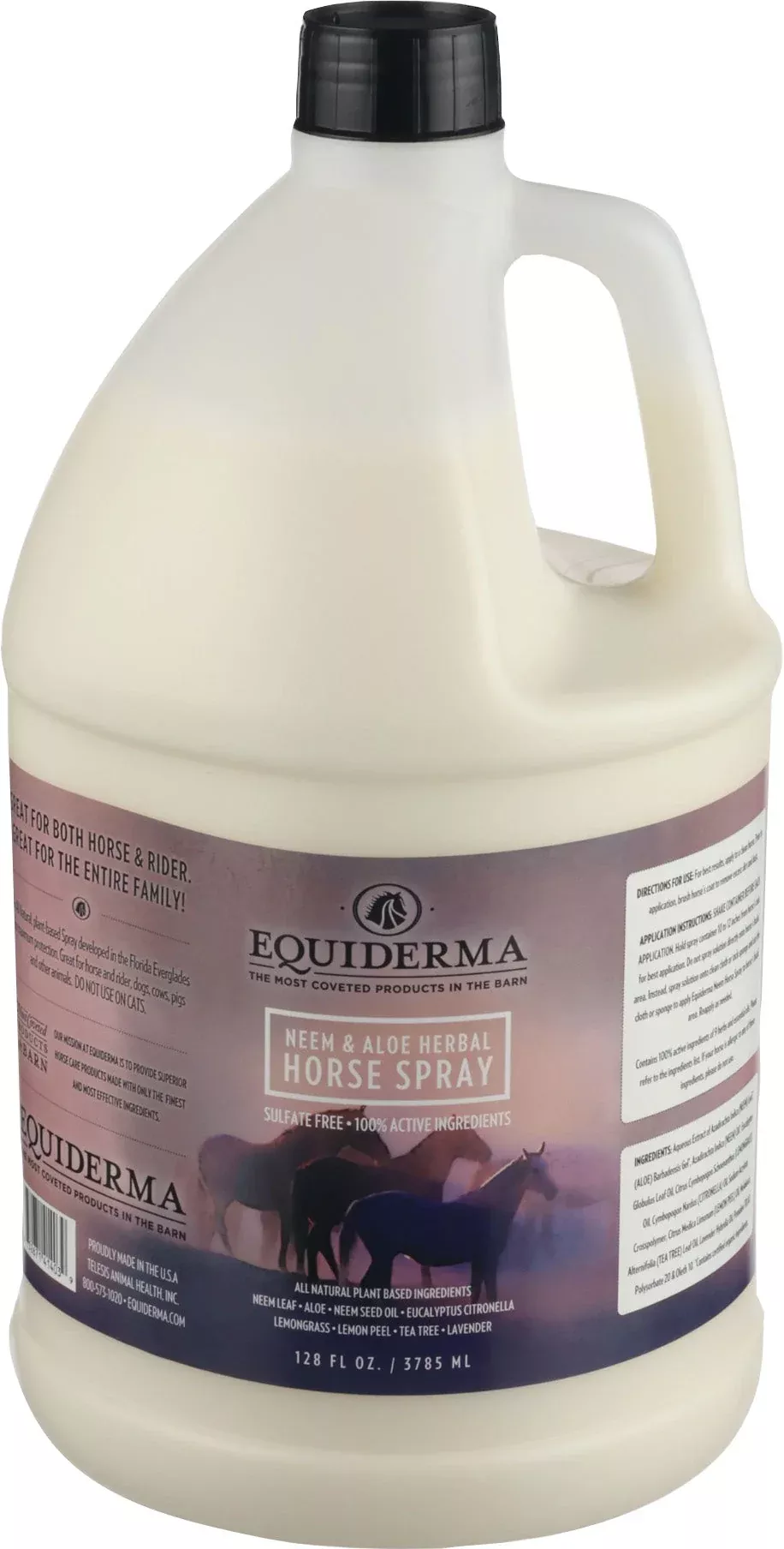 Equiderma Neem & Aloe Horse Spray, 1 gal