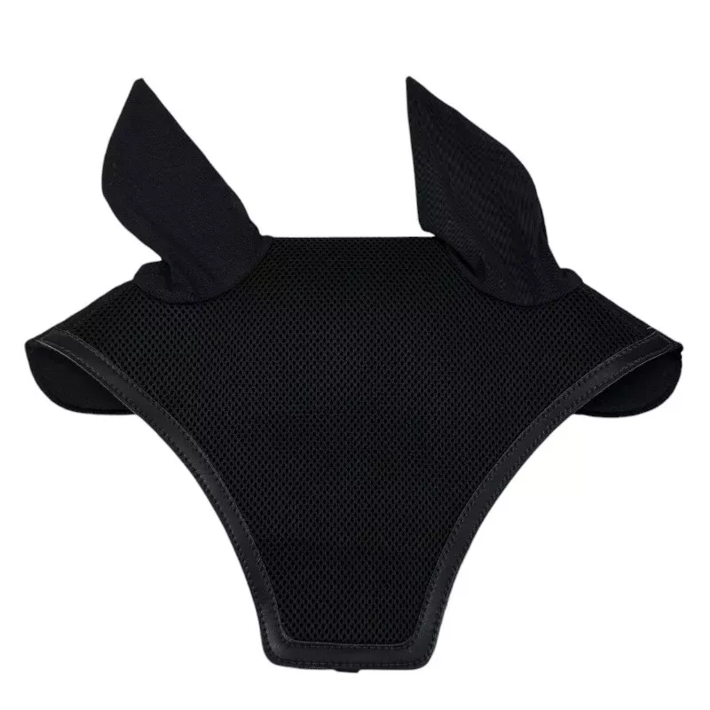 EquiFit Ear Bonnet in Black - Horse