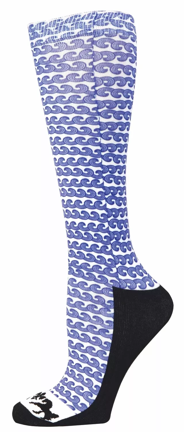 Equine Couture Wave Padded Boot Socks- Ladies