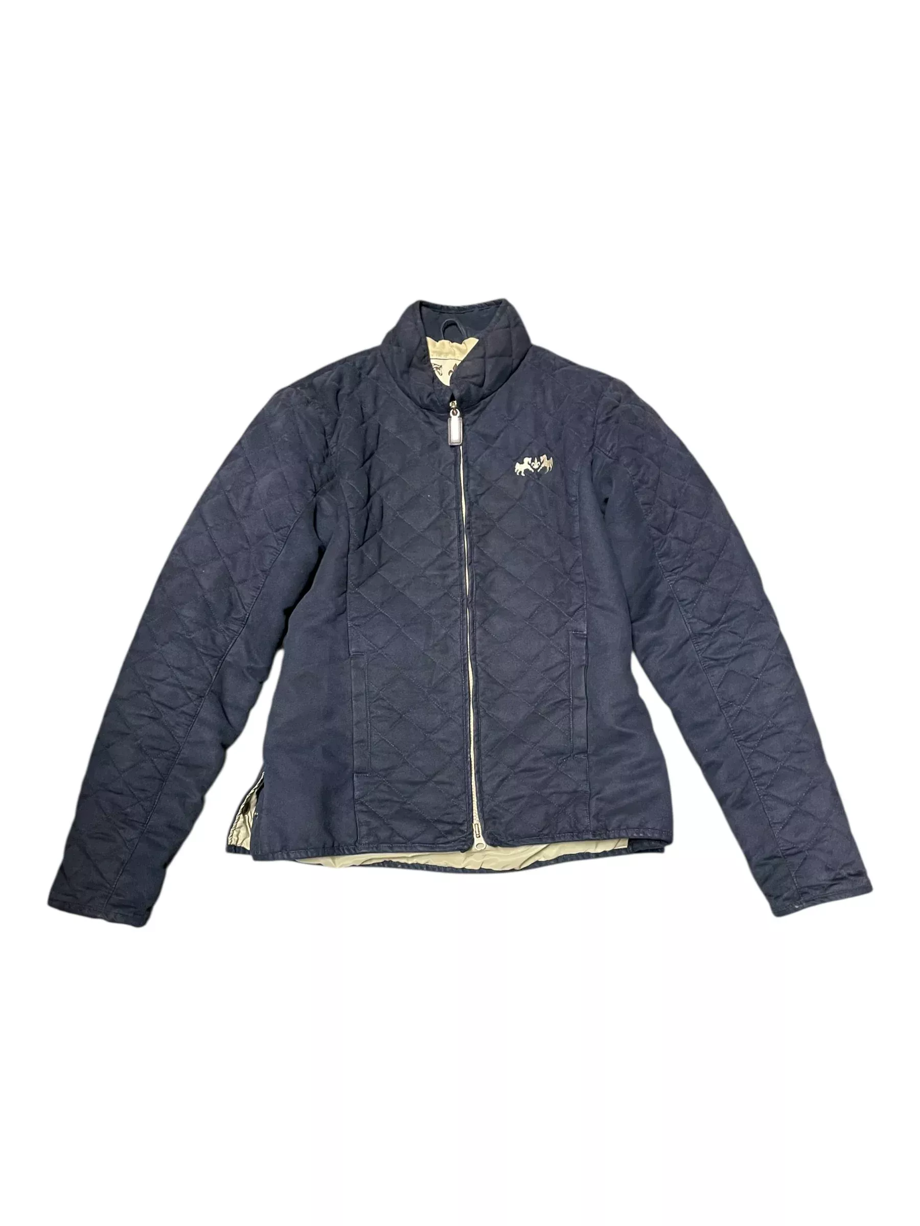 Equine Couture Zip Jacket - Navy - S - USED