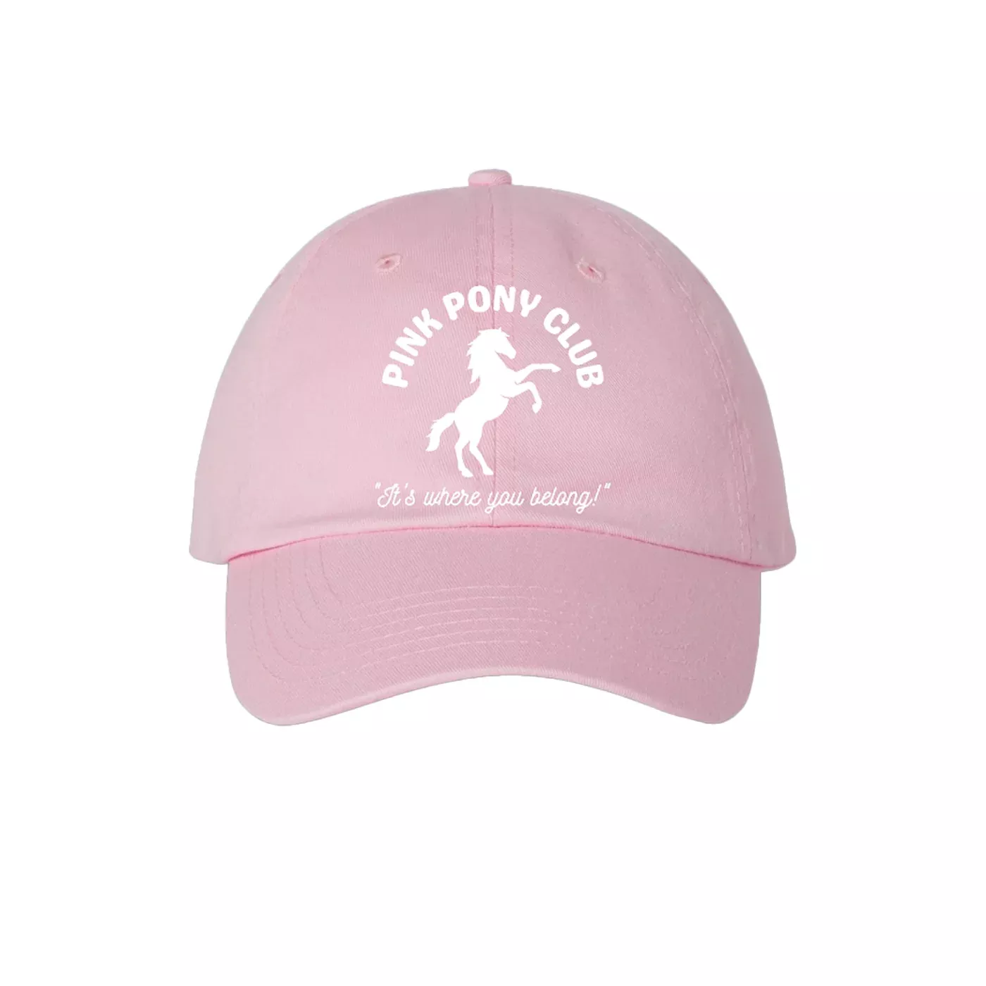 Equine & Design Pink Pony Club Hat