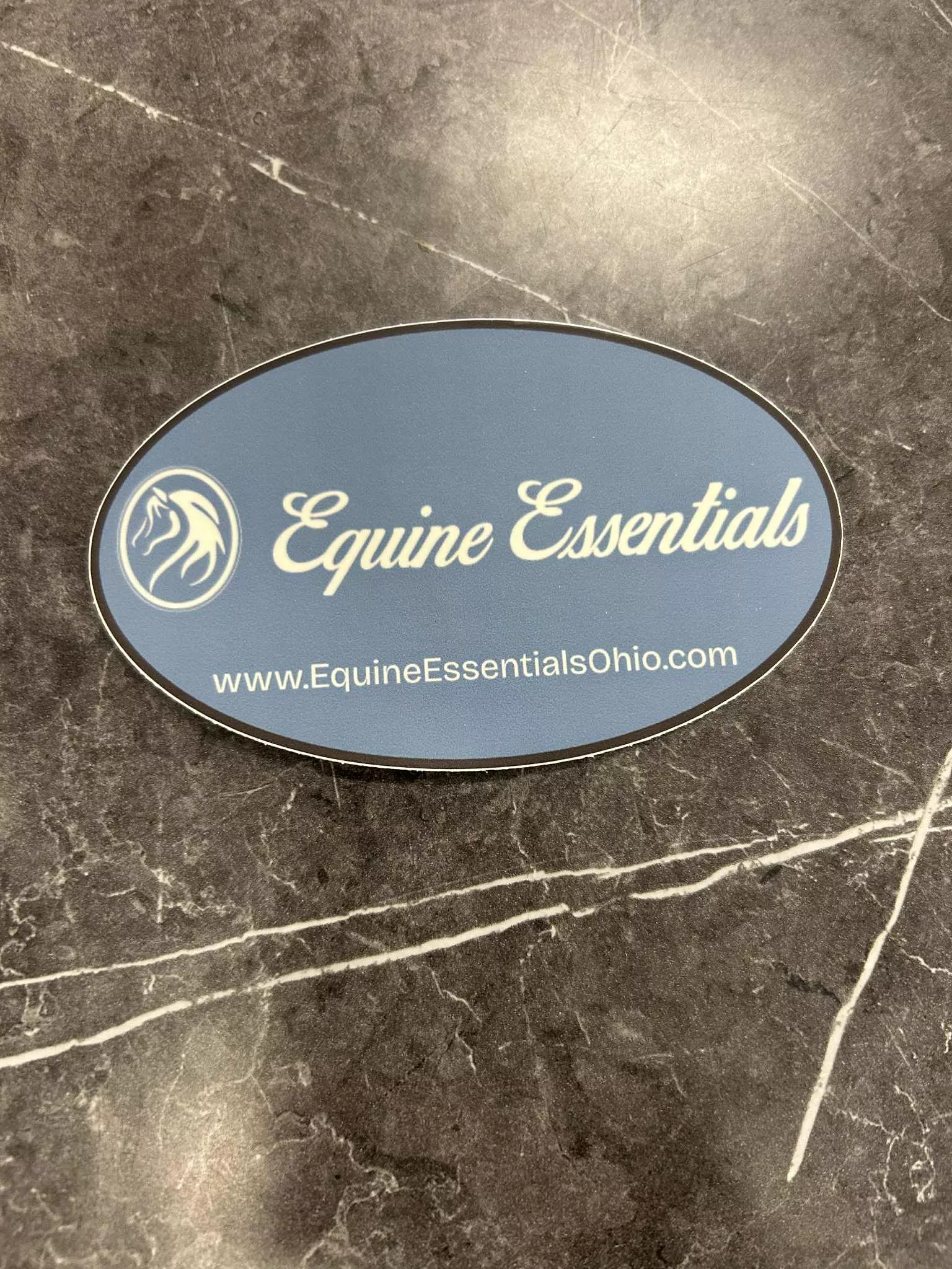 Equine Essentials Oval Sticker