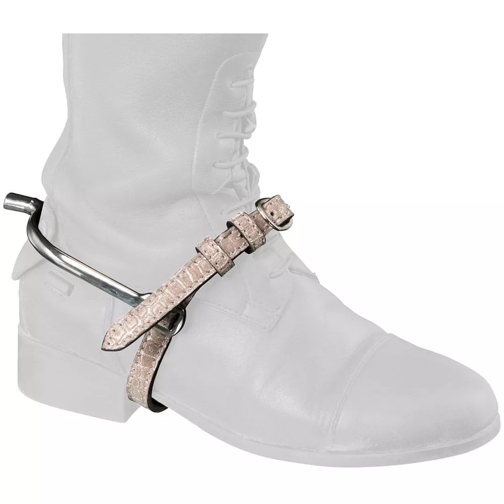 Equitare Sparkly Croc English Spur Straps