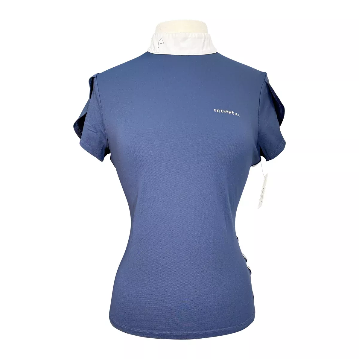 EQUITHÈME 'Ocala' Show Polo in Navy - Women's Medium