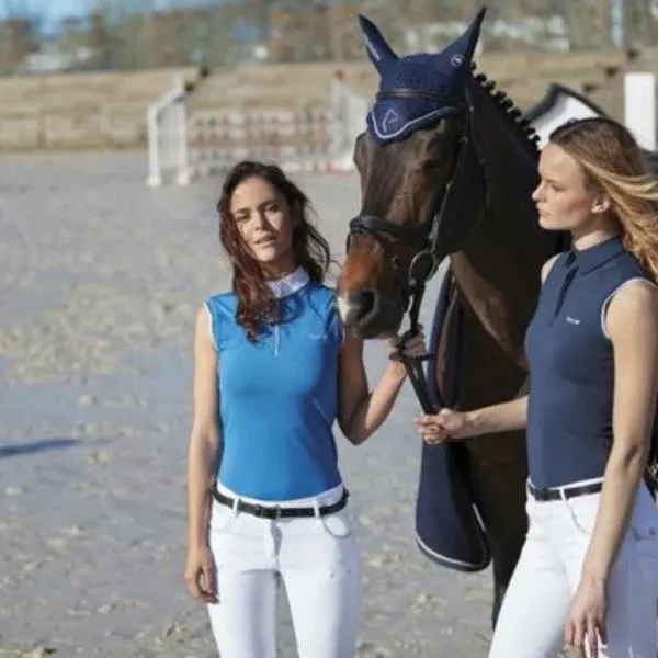 Equitheme Sleeveless Polo Shirt