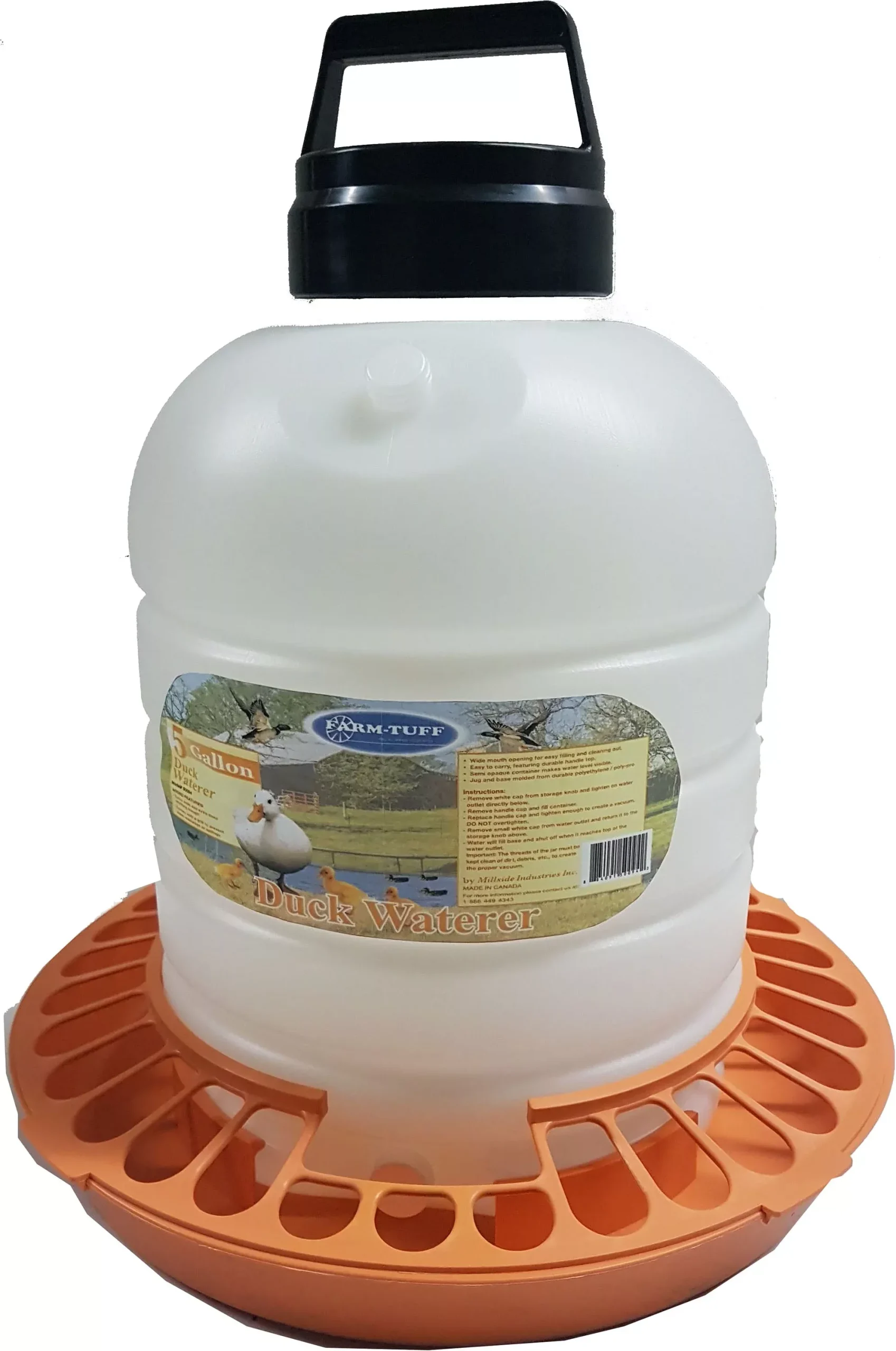 Farm-Tuff Poly Duck Waterer 5 Gallon