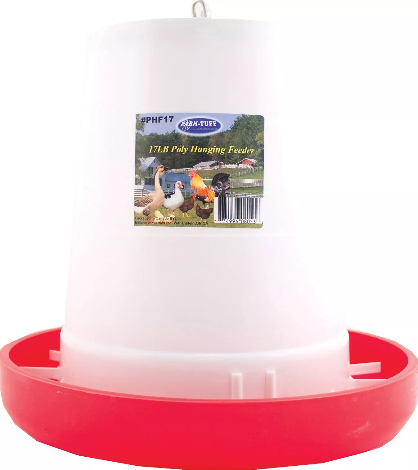 Farm-Tuff Poly Hanging Feeder, 17 lb