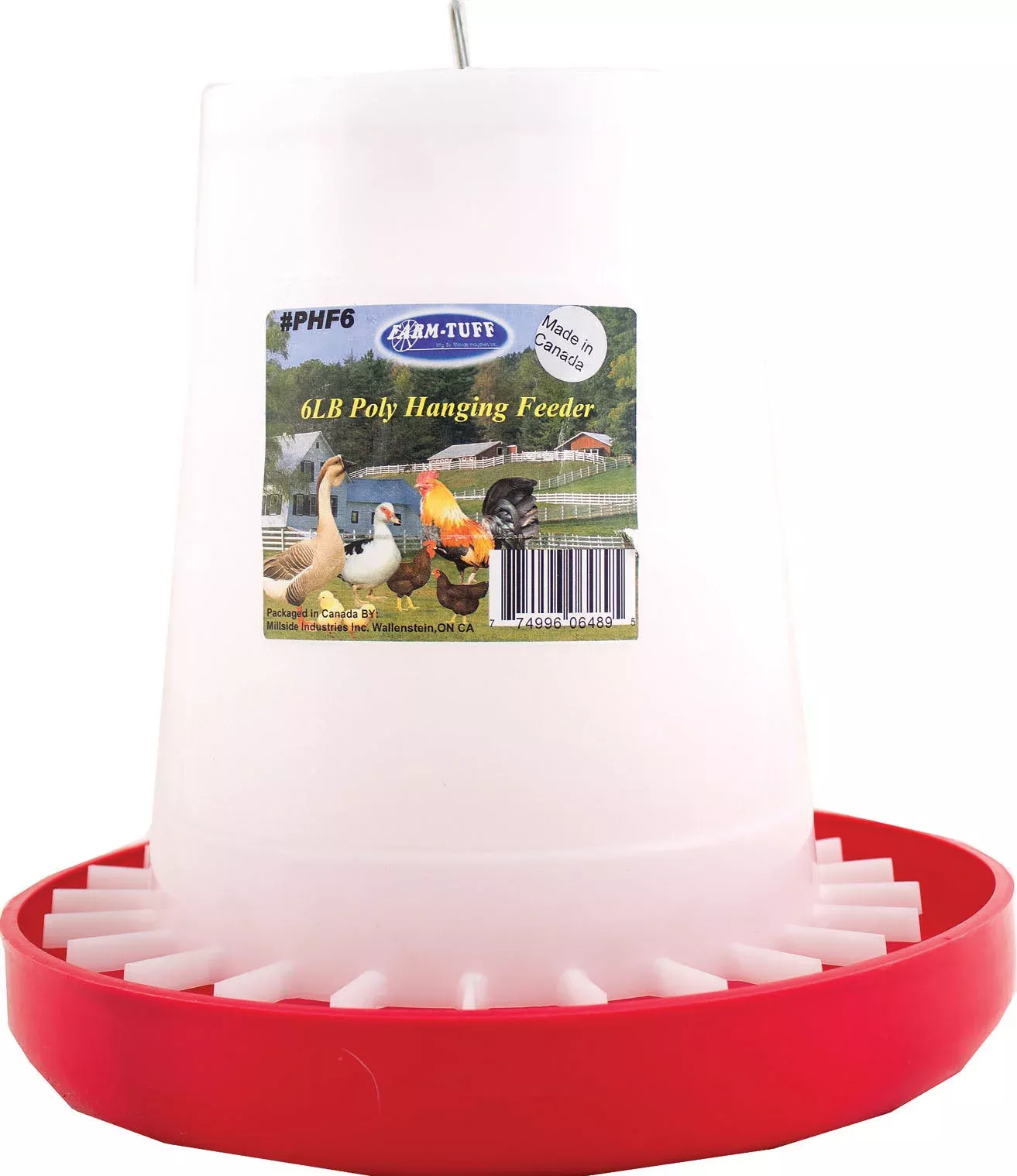 Farm-Tuff Poly Hanging Feeder 6 lb
