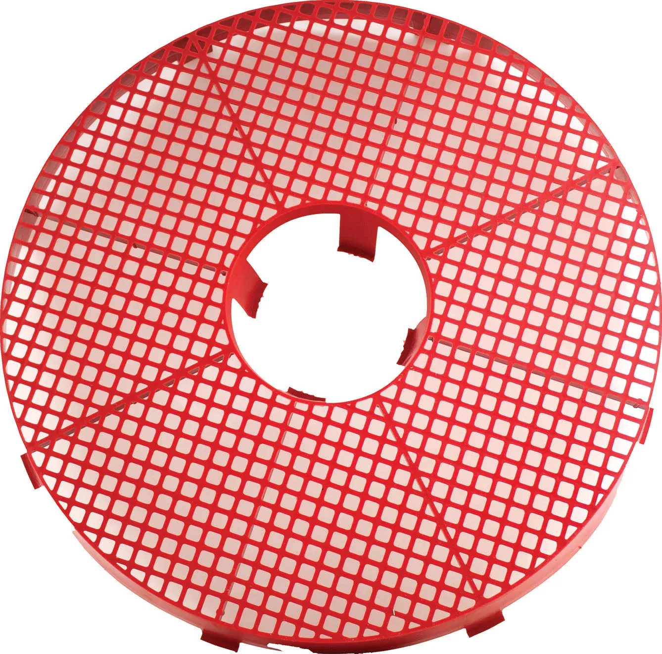 Farm-Tuff Poultry Feeder & Waterer Platform Red 20.5 in