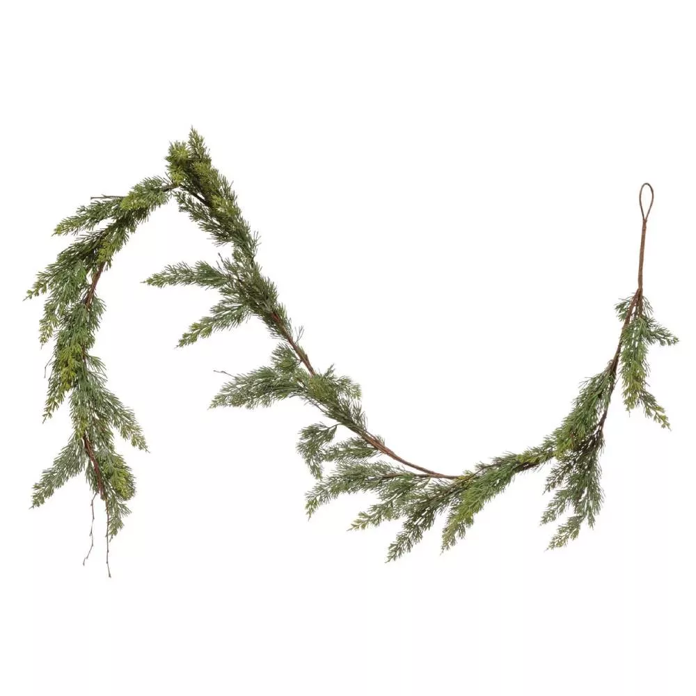 Faux Cedar Garland