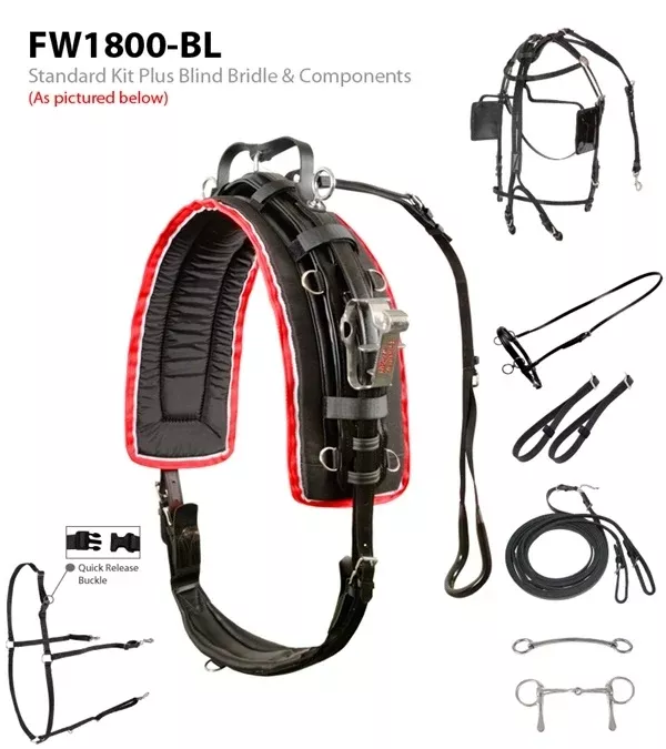 Feather-Weight Synthetic Standard Race Harness