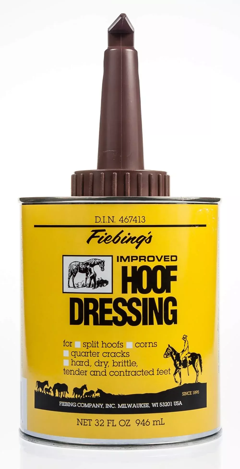 Fiebing's Hoof Dressing With Brush