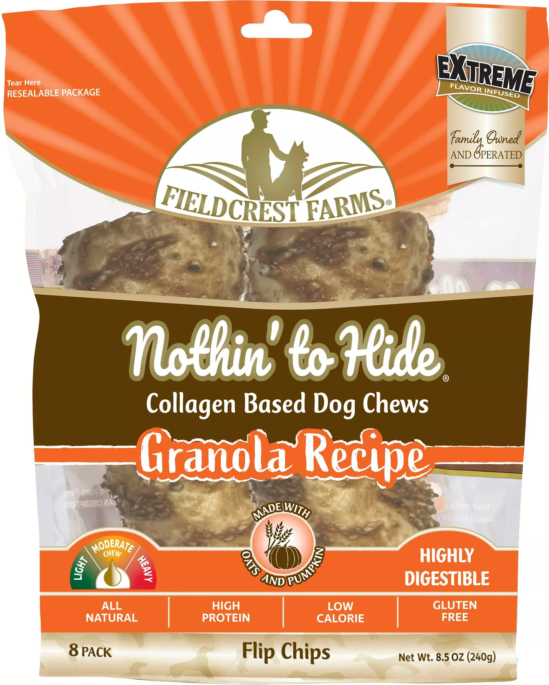 Fieldcrest Farms Flip Chips 8-Pack Granola