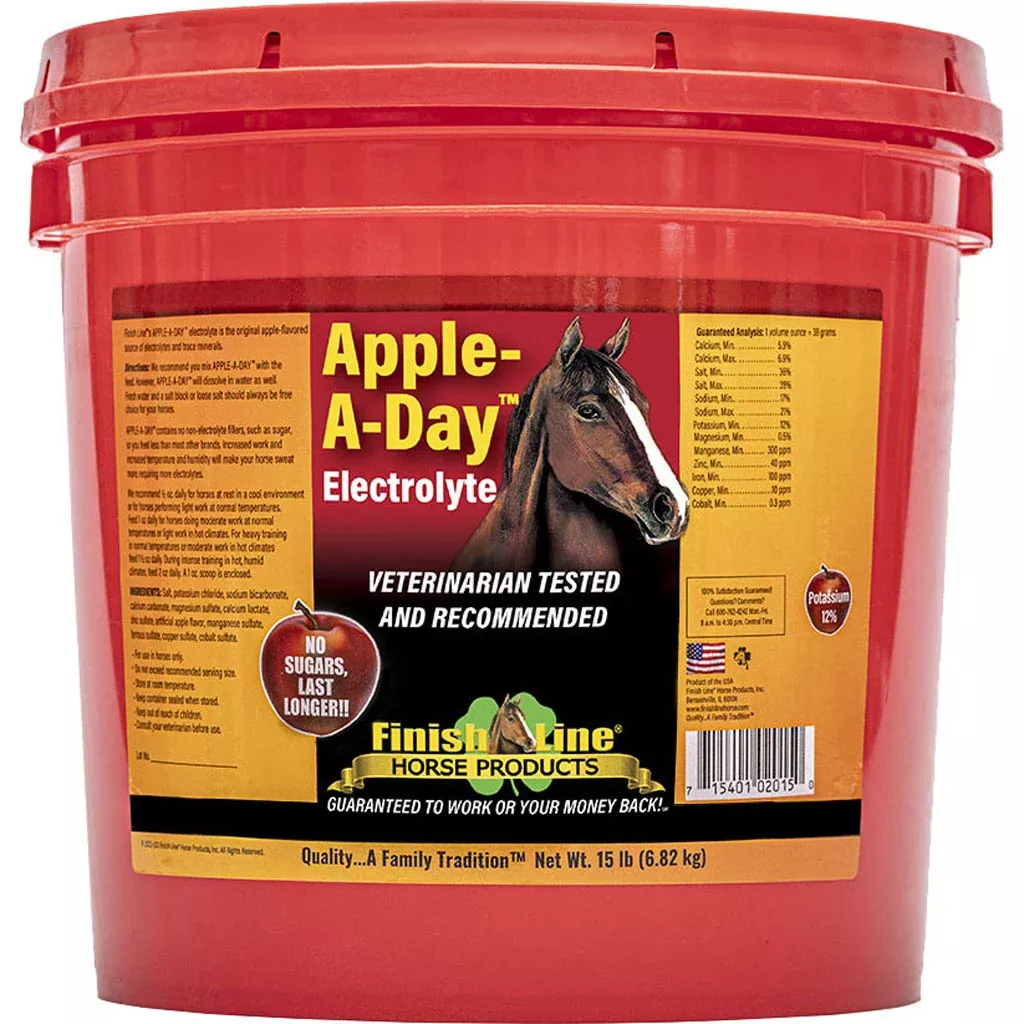 Finish Line Apple-A-Day Electrolyte, 15 lb