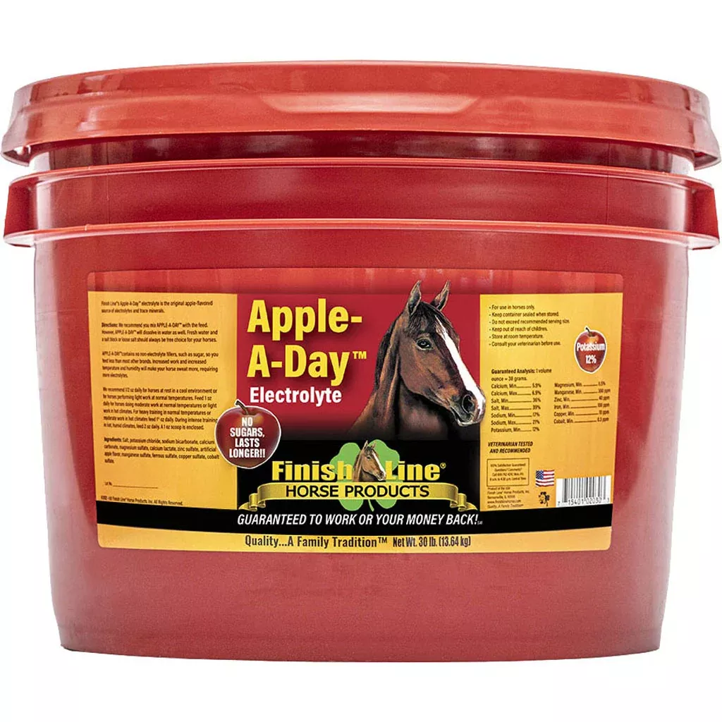 Finish Line Apple-A-Day Electrolyte, 30 lb
