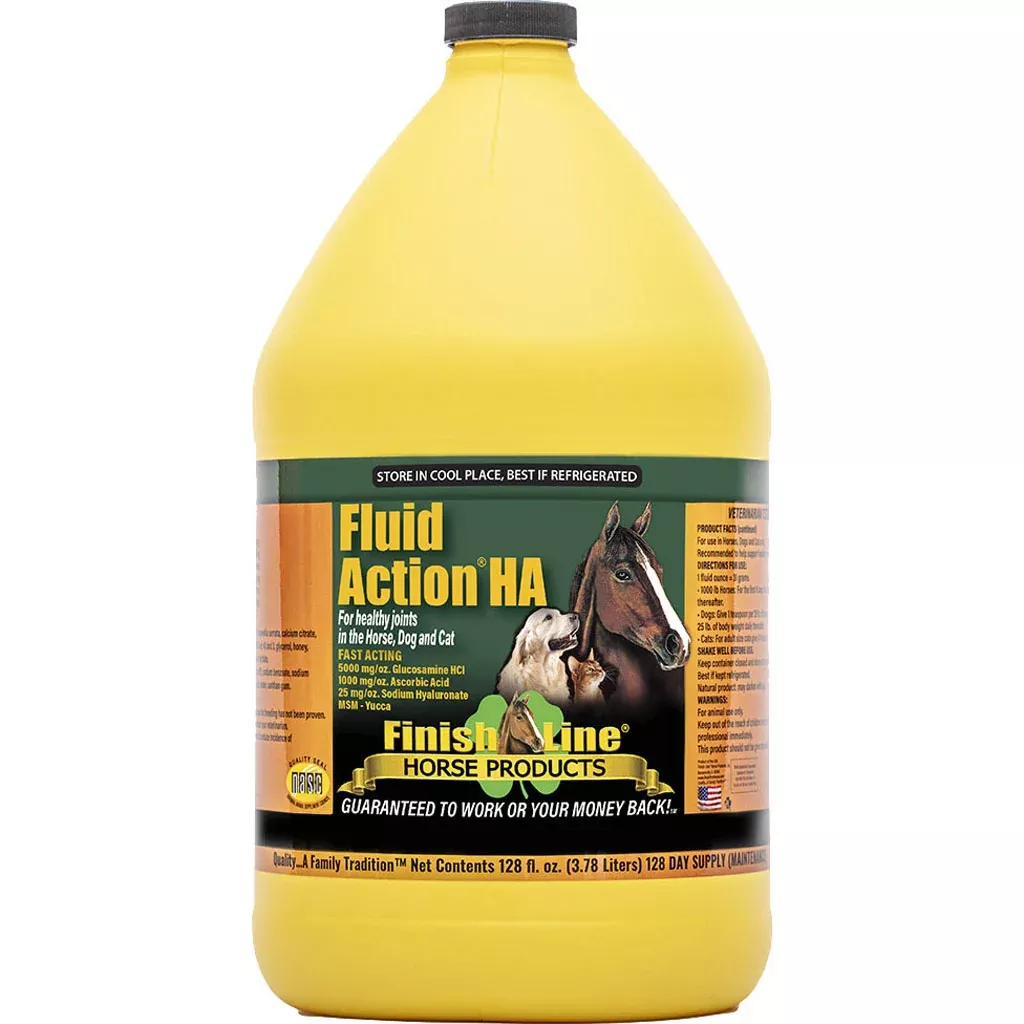 Finish Line Fluid Action HA Joint Therapy Liquid, 128 oz
