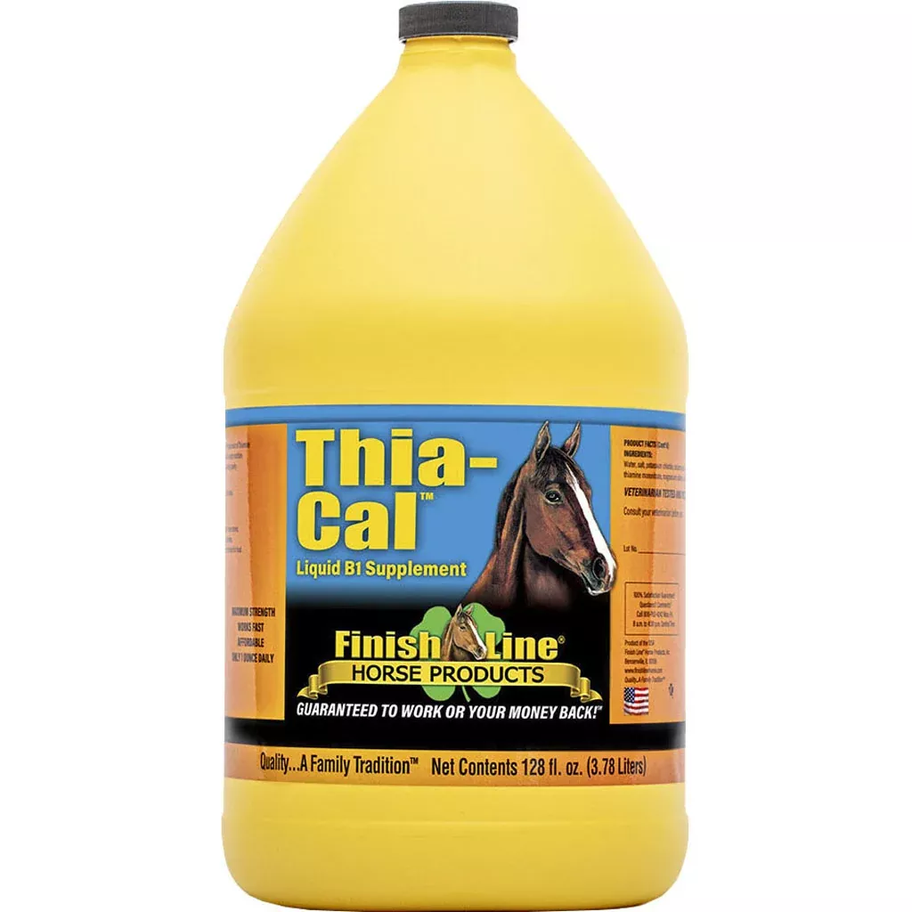 Finish Line Thia-Cal Liquid B1 Supplement 128 oz