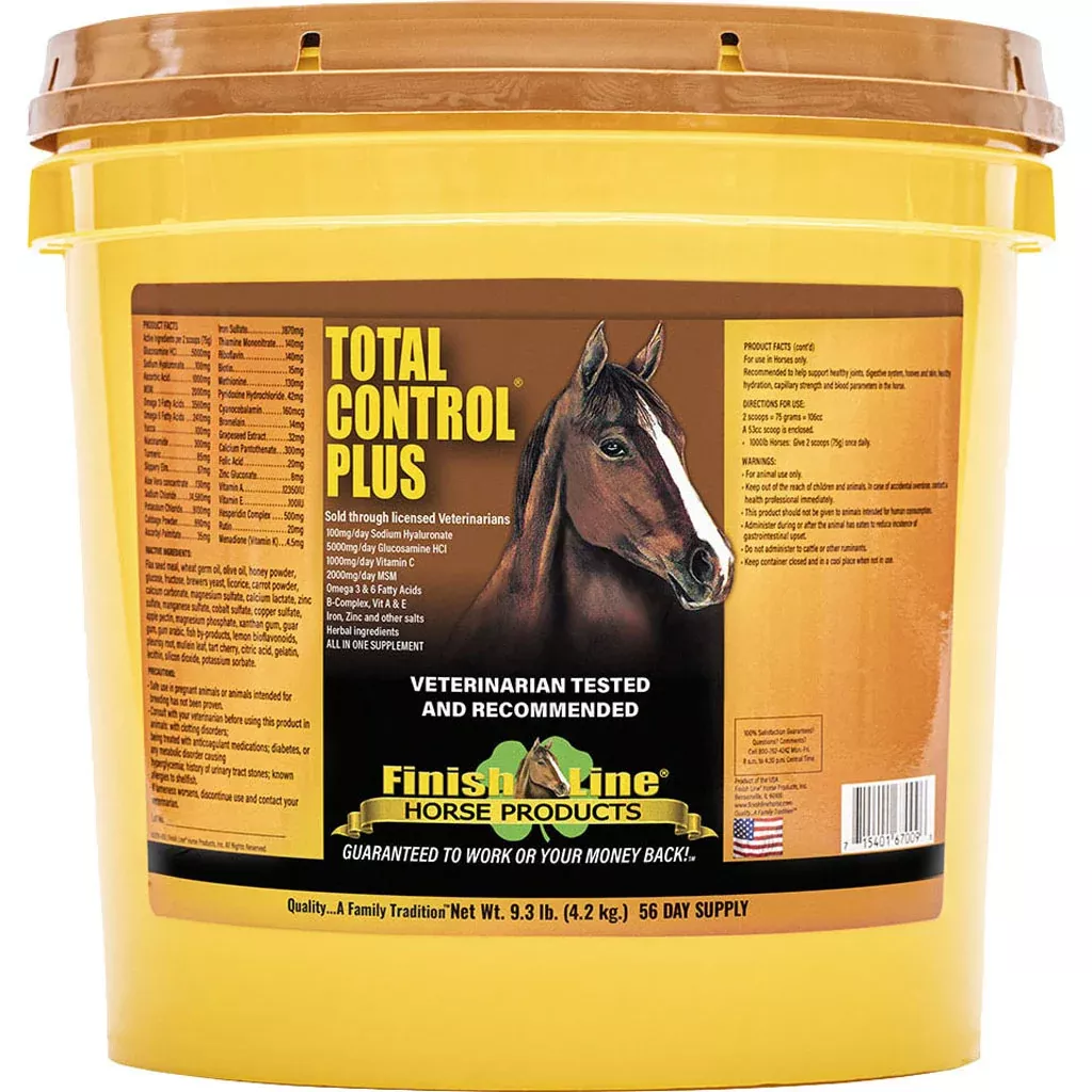 Finish Line Total Control Plus 7-in-1 Horse Supplement, 9.3 lb