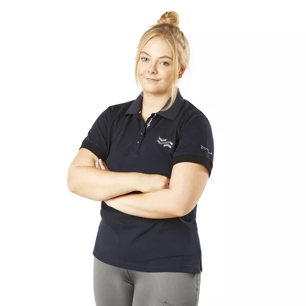 Firefoot Roxby Basic Polo Shirt Navy/Silver