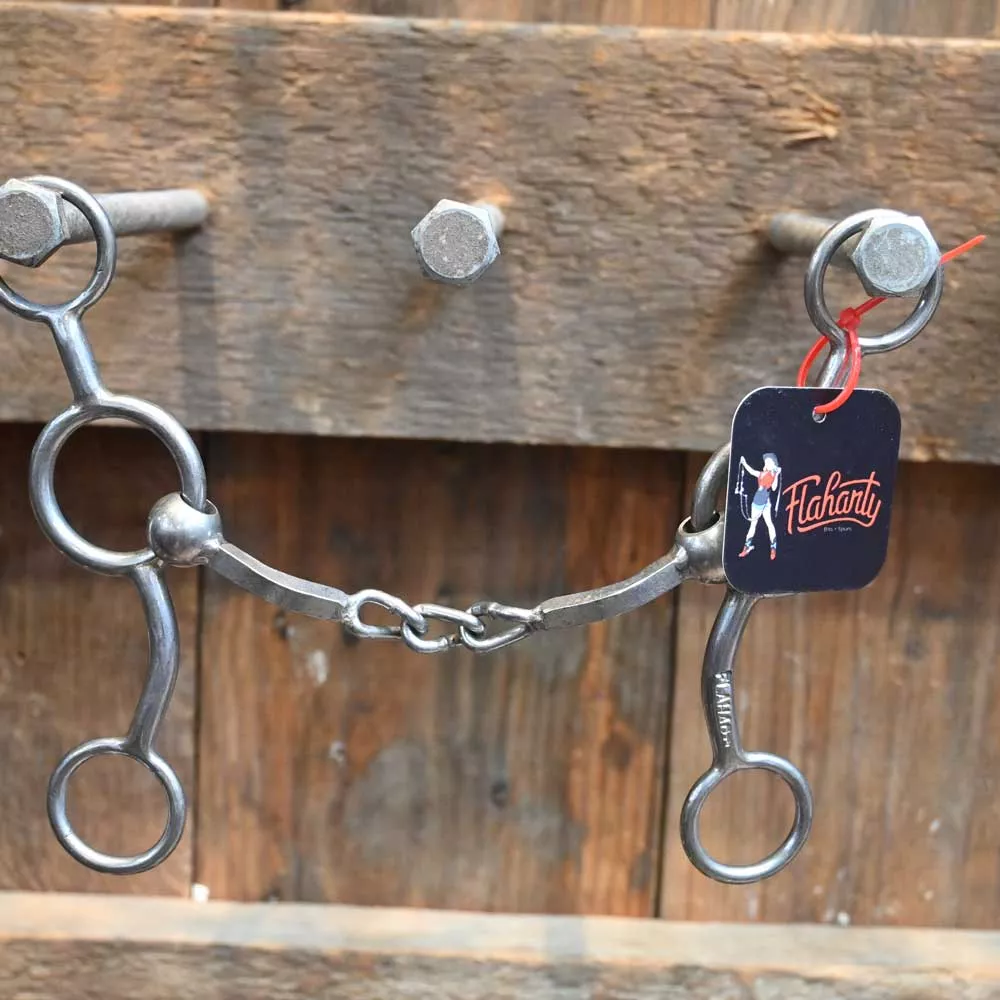 Flaharty Lil' Circle Gag Square Center Chain Bit
