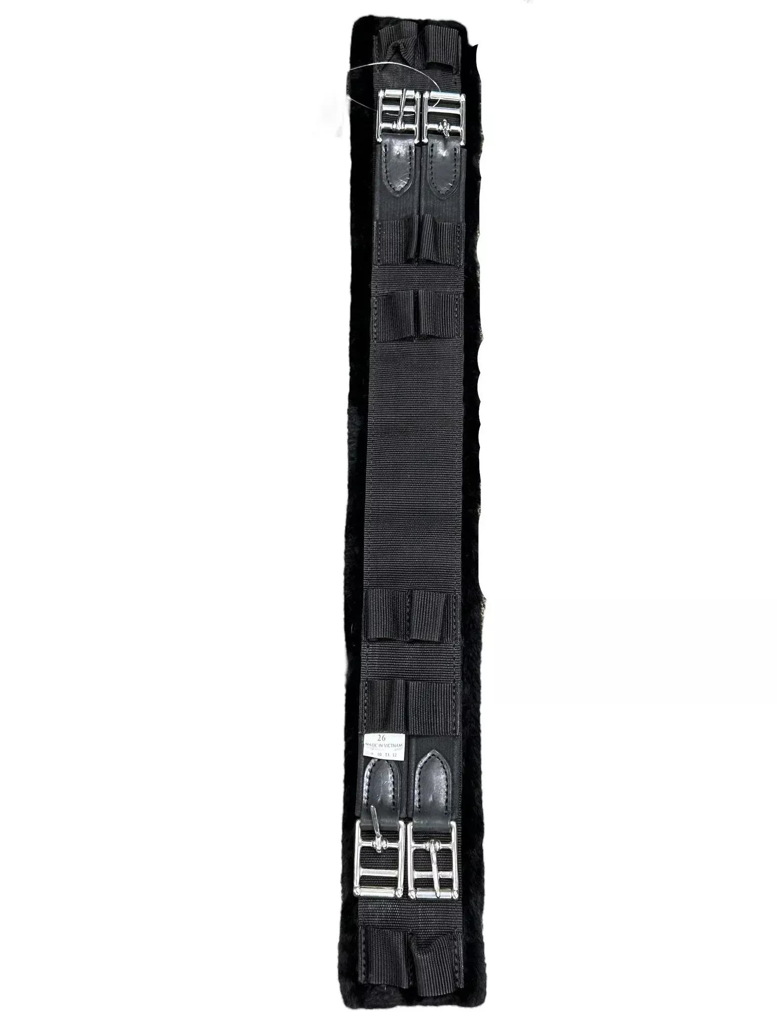 Fleece Dressage Girth - Black 26" - USED -
