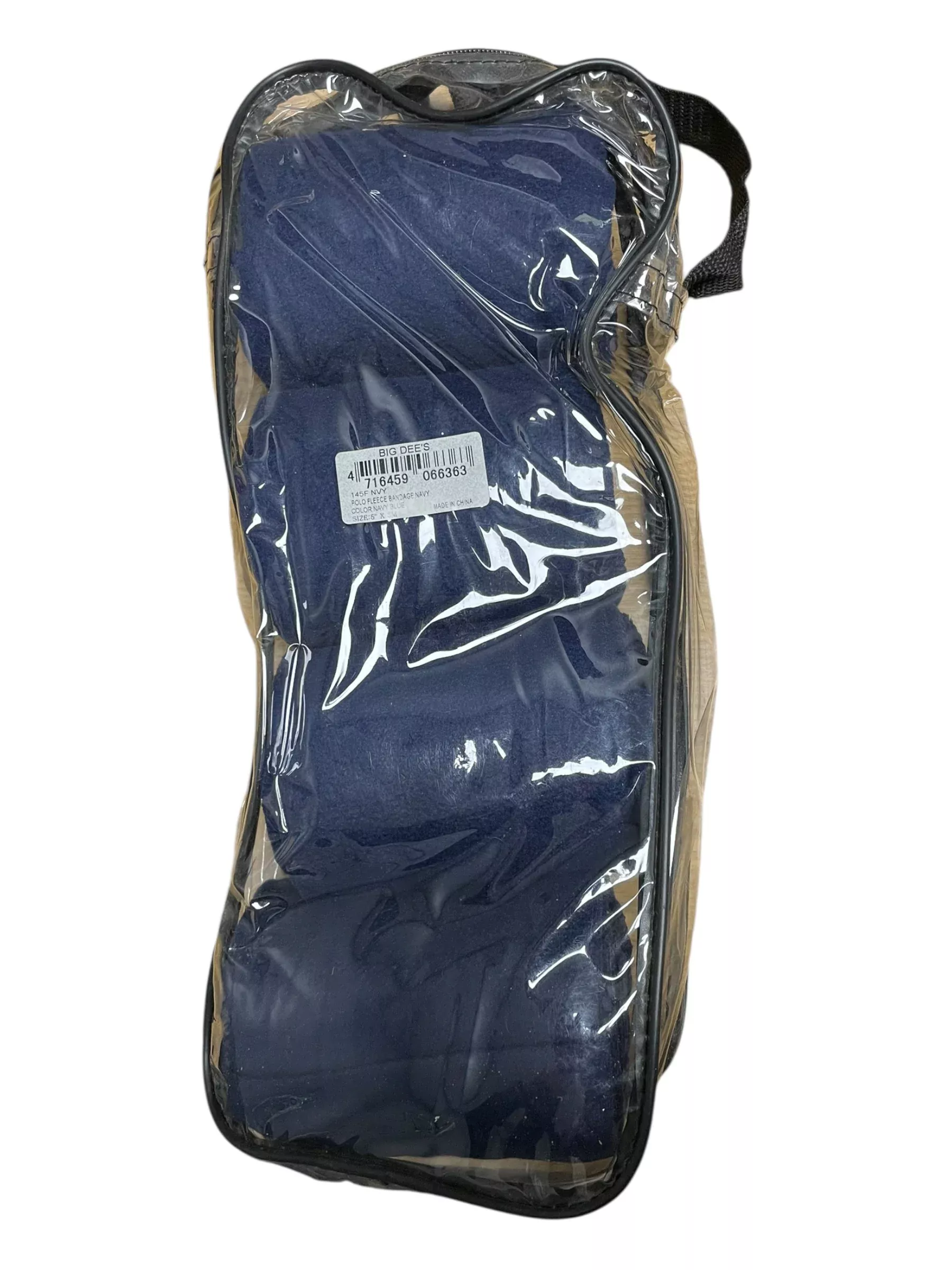 Fleece Polo Wraps *Set Of 4* - Navy - 5" x 3M - USED