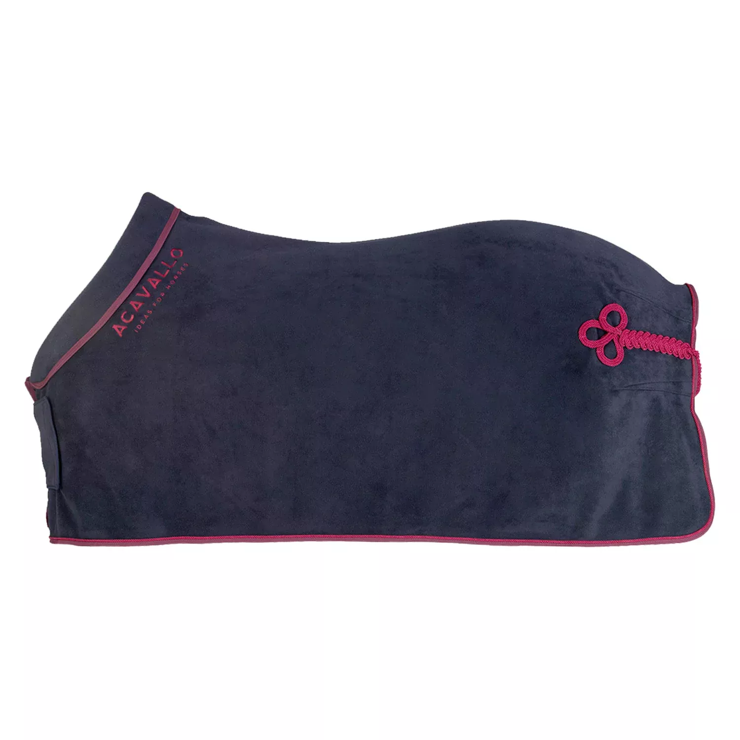 Fleece Rug (800 g) with Round Padded Soft Collar