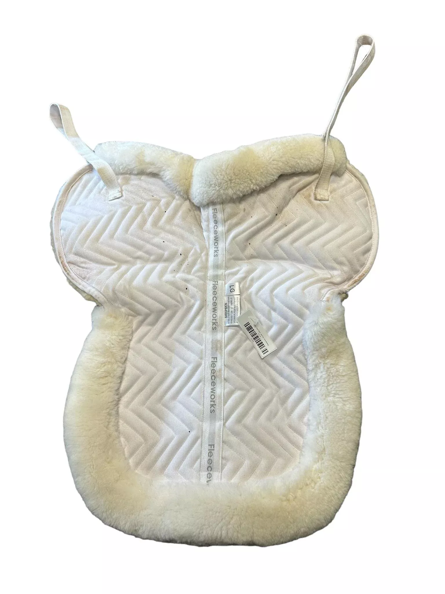 Fleeceworks Half Pad - White - Large - USED