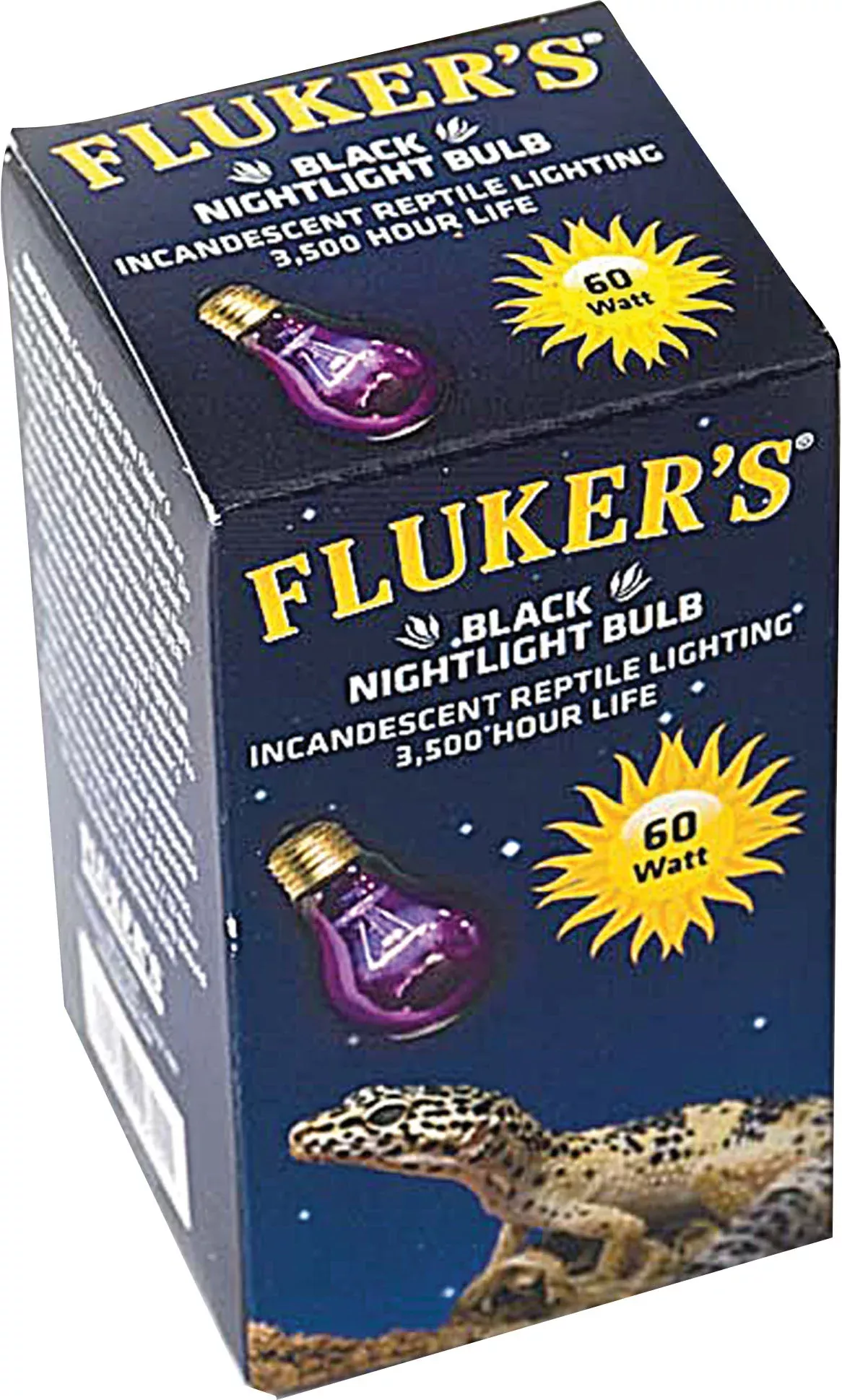 Fluker's Black Nightlight Bulb 60 Watt