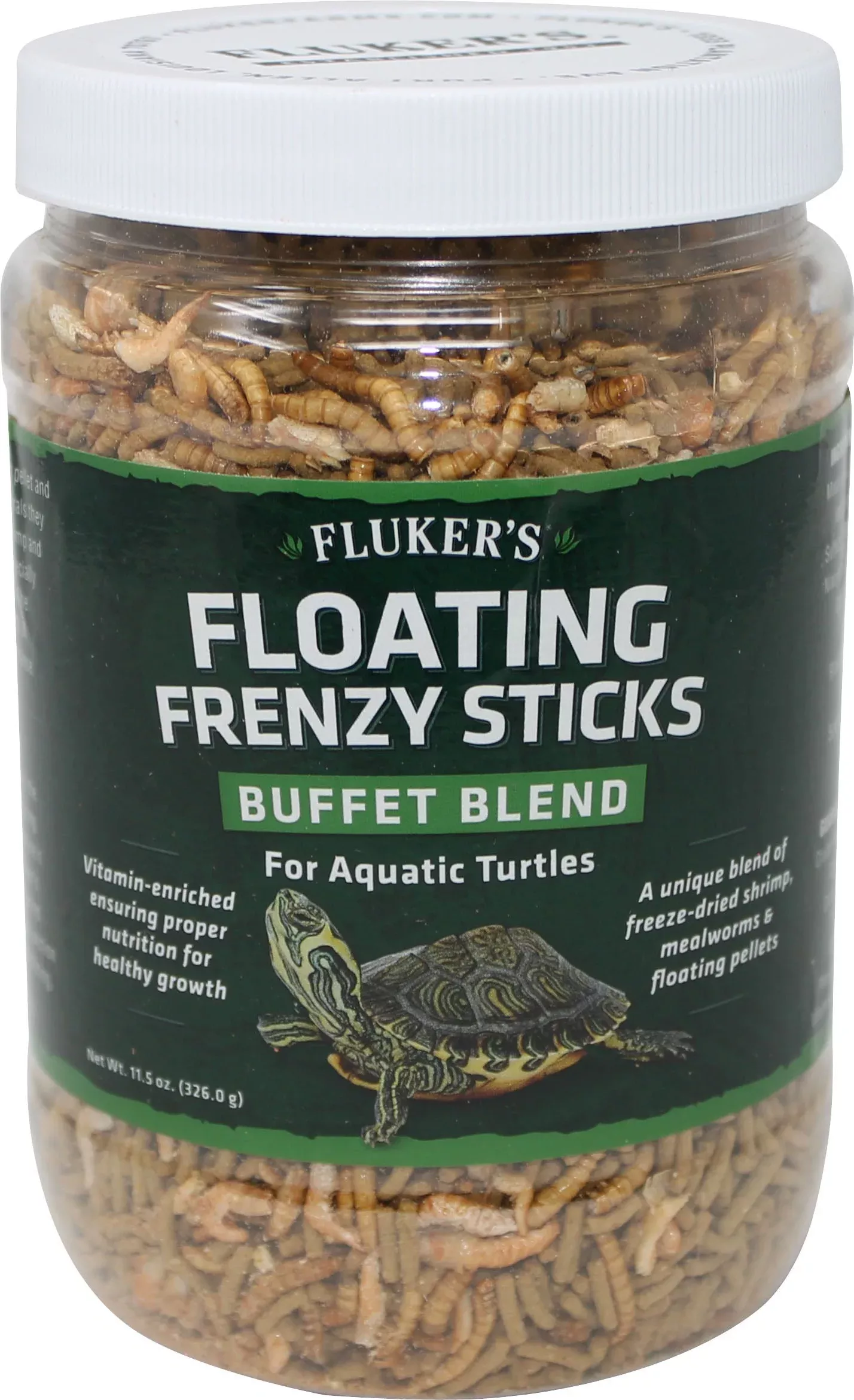 Fluker's Buffet Blend Aquatic Turtle Floating Frenzy Sticks 11.5 Oz