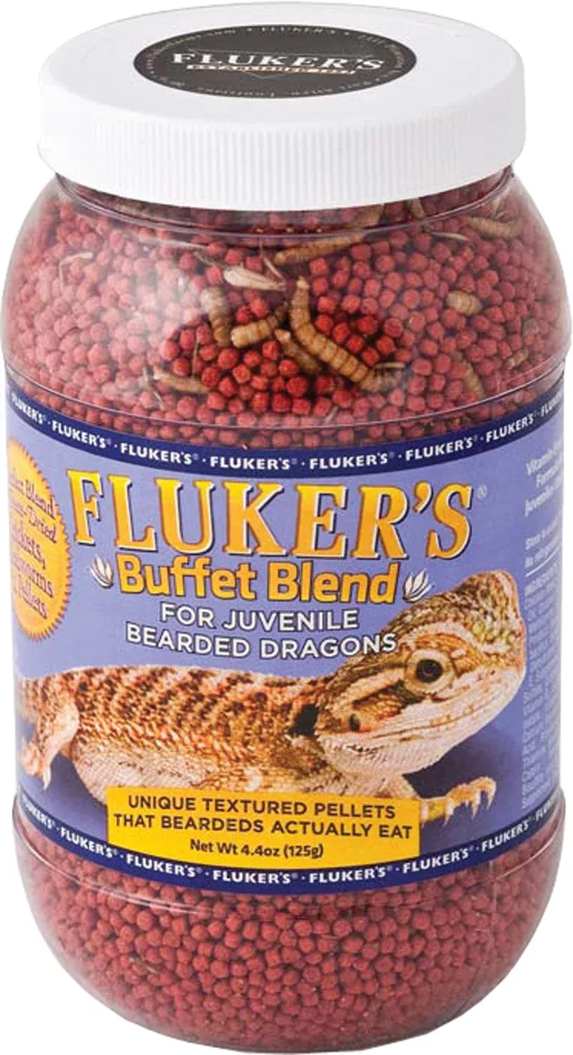 Fluker's Buffet Blend Juvenile Bearded Dragon Formula, 4.4 oz