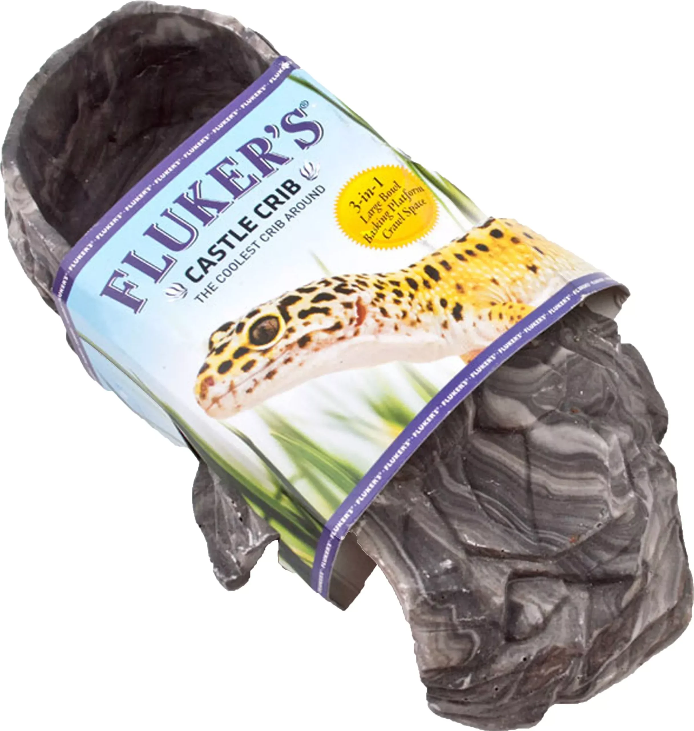 Fluker's Castle Crib Reptile Hideaway Large