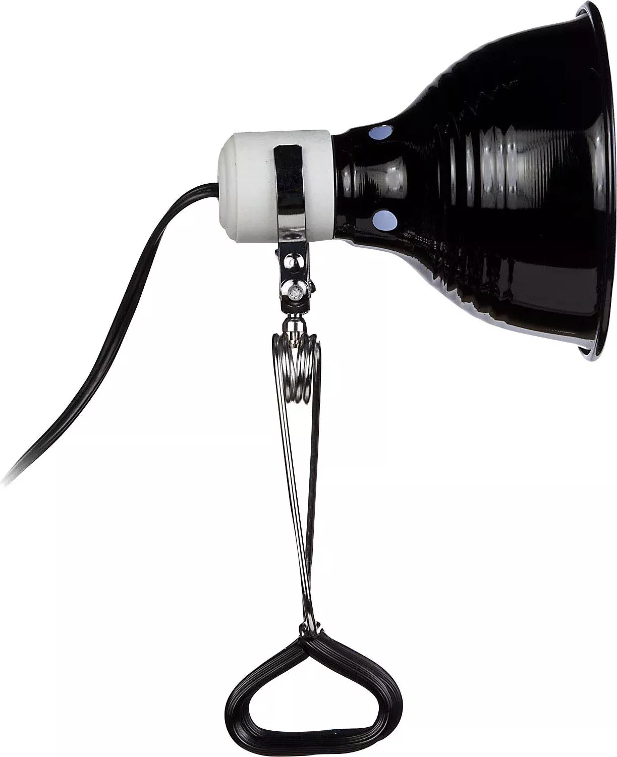 Fluker's Ceramic Clamp Lamp with Dimmer, 8.5 in