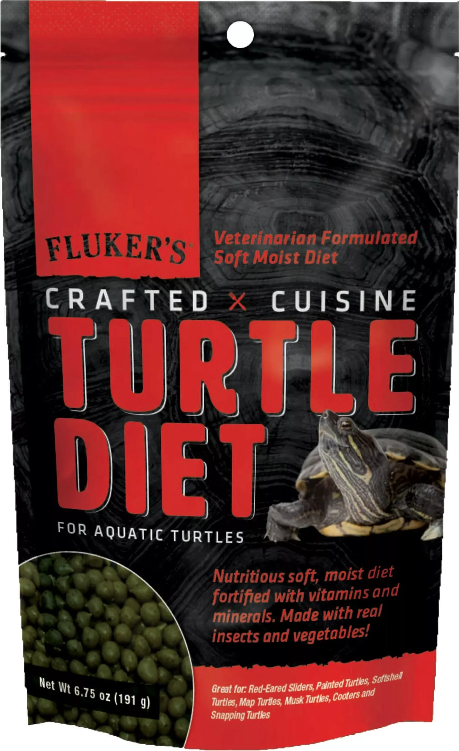 Fluker's Crafted Cuisine Aquatic Turtle Diet 6.75 Oz
