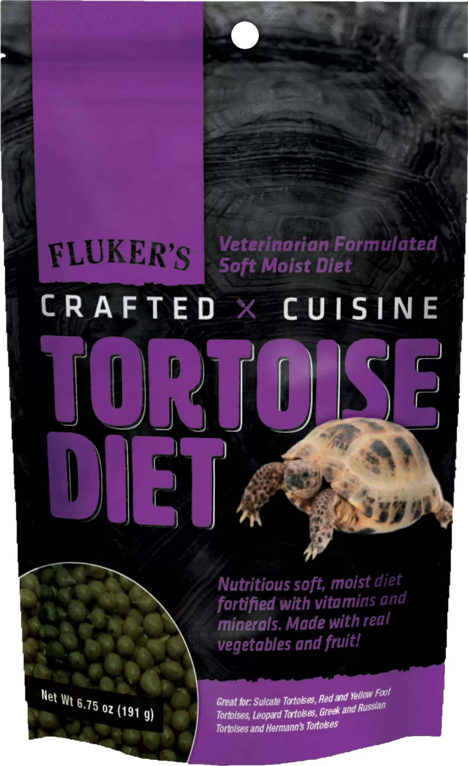 Fluker's Crafted Cuisine Tortoise Diet, 6.75 oz