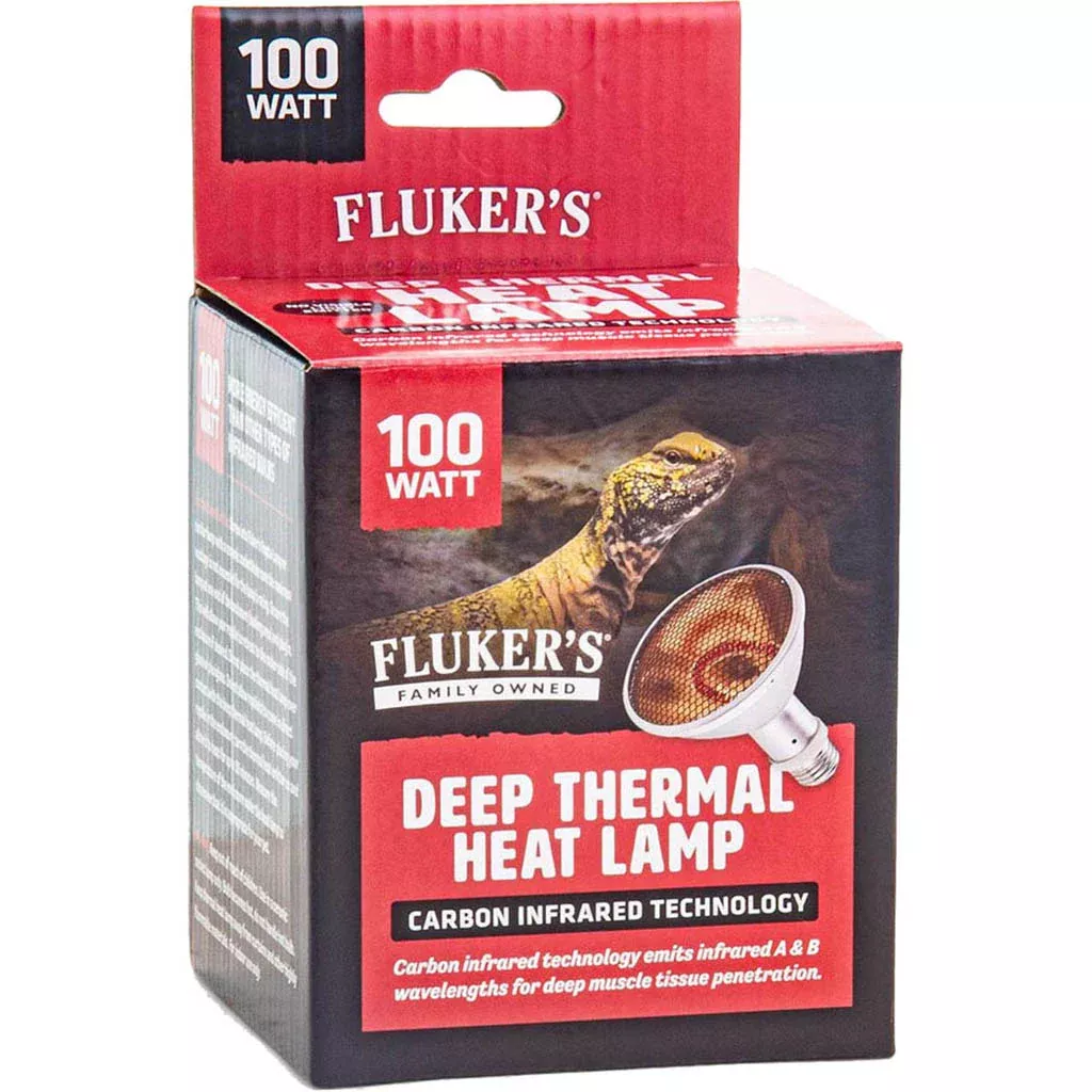 Fluker's Deep Thermal Heat Lamp, 100 Watt