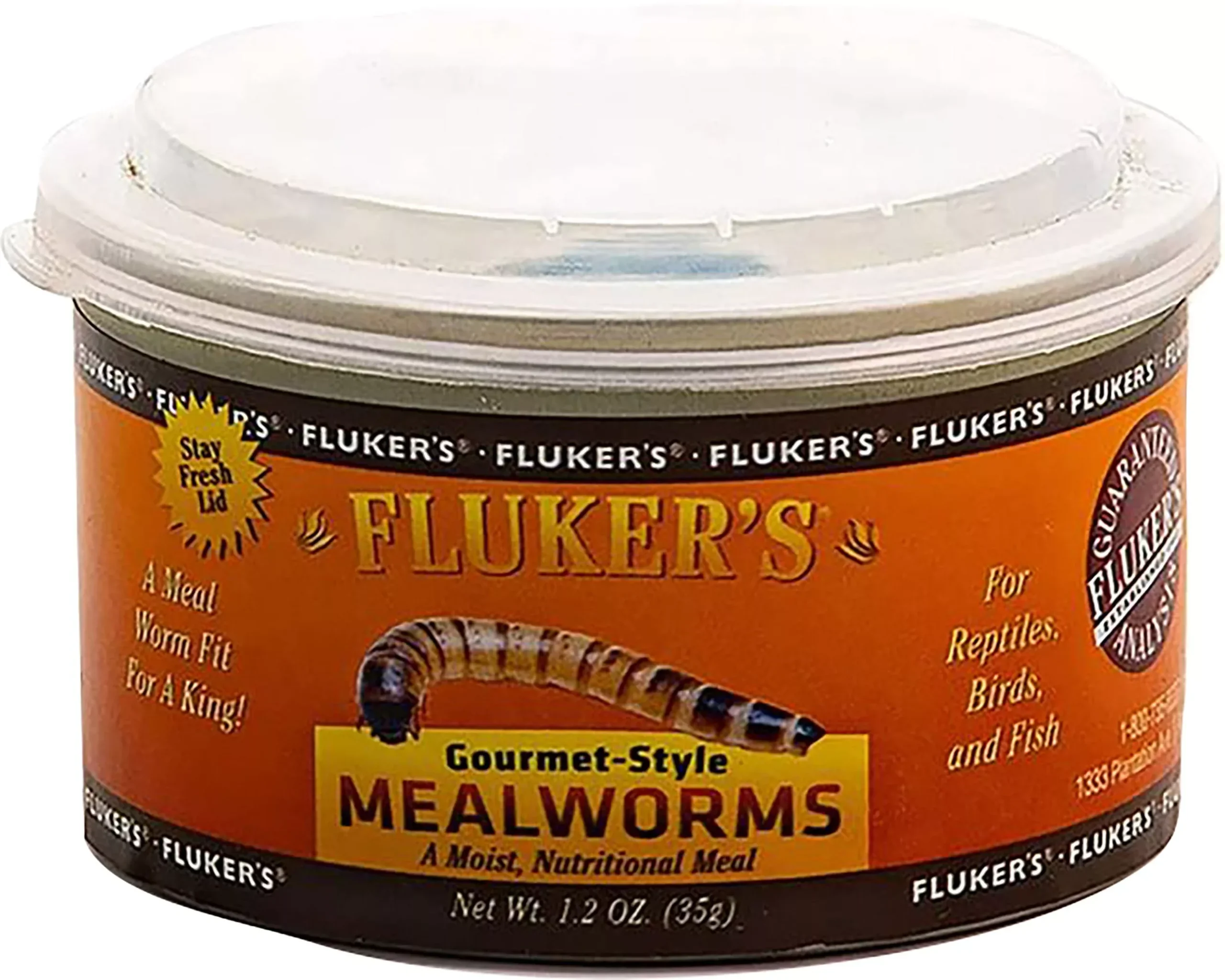 Fluker's Gourmet Canned Mealworms 1.2 oz