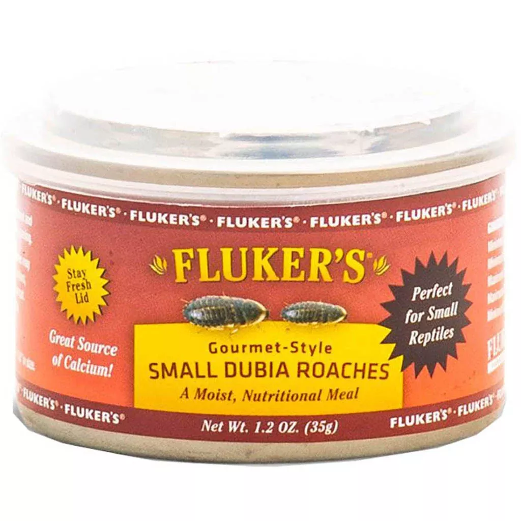 Fluker's Gourmet Canned Small Dubia Roaches 1.2 Oz