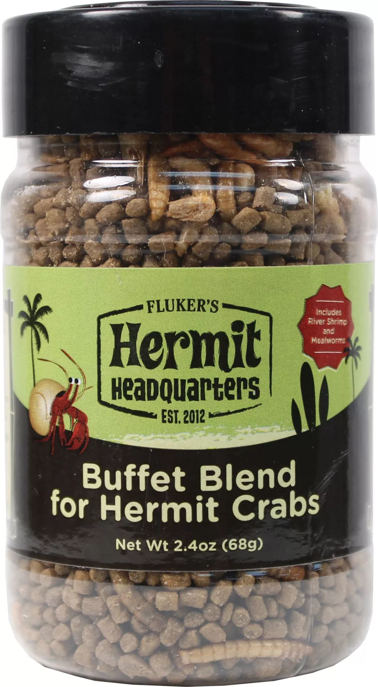 Fluker's Hermit Headquarters Hermit Crab Buffet Blend, 2.4 Oz