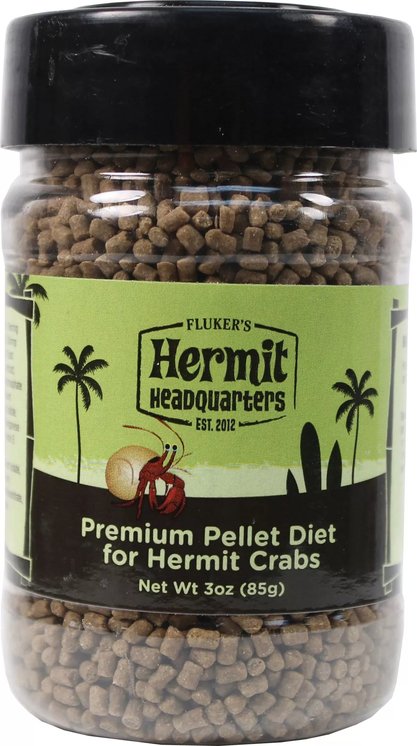 Fluker's Hermit Headquarters Hermit Crab Pellet Diet, 3 oz