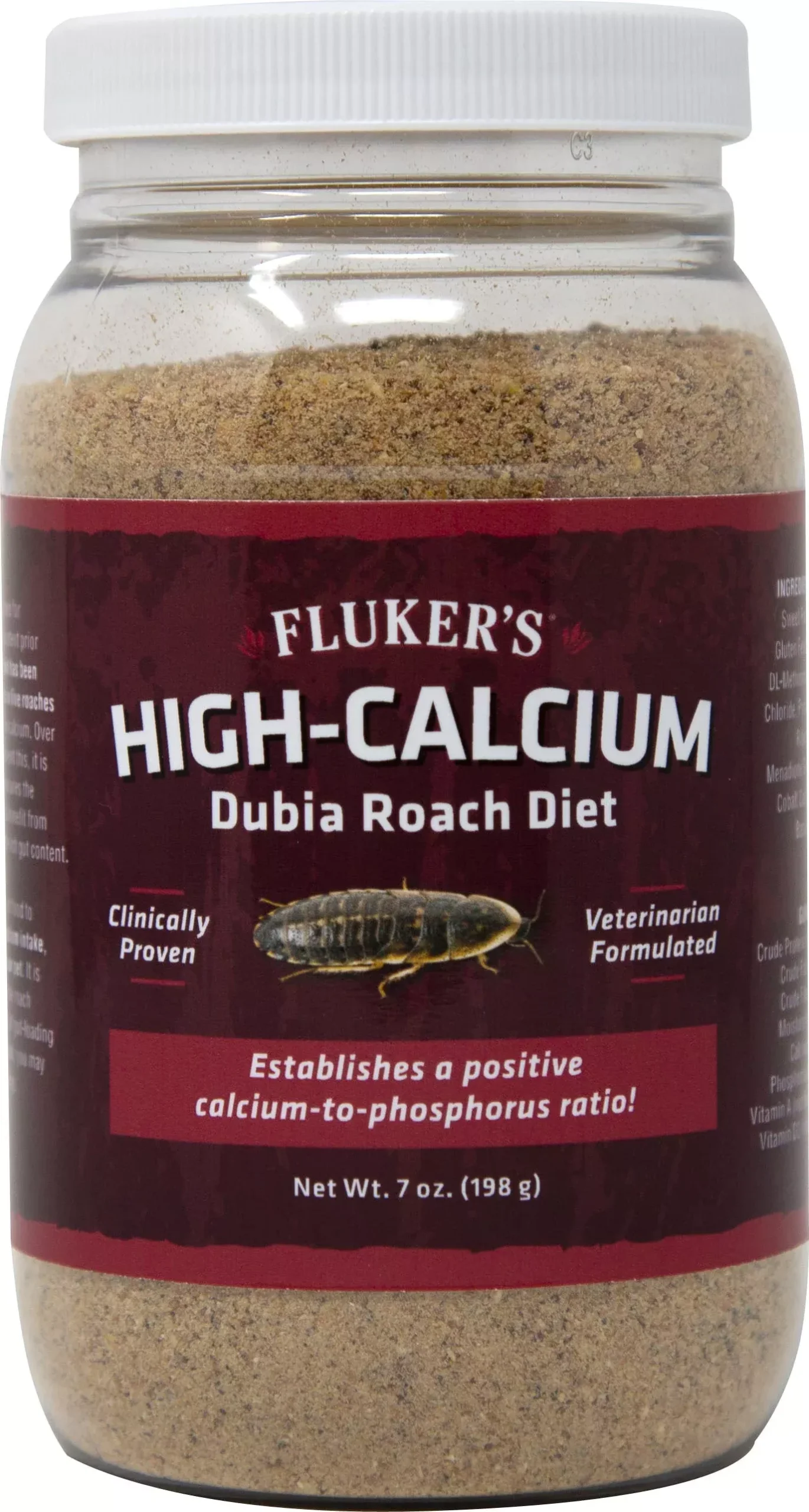 Fluker's High-Calcium Dubia Roach Diet 7 oz
