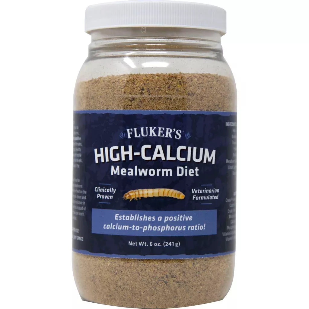 Fluker's High-Calcium Mealworm Diet 6 oz