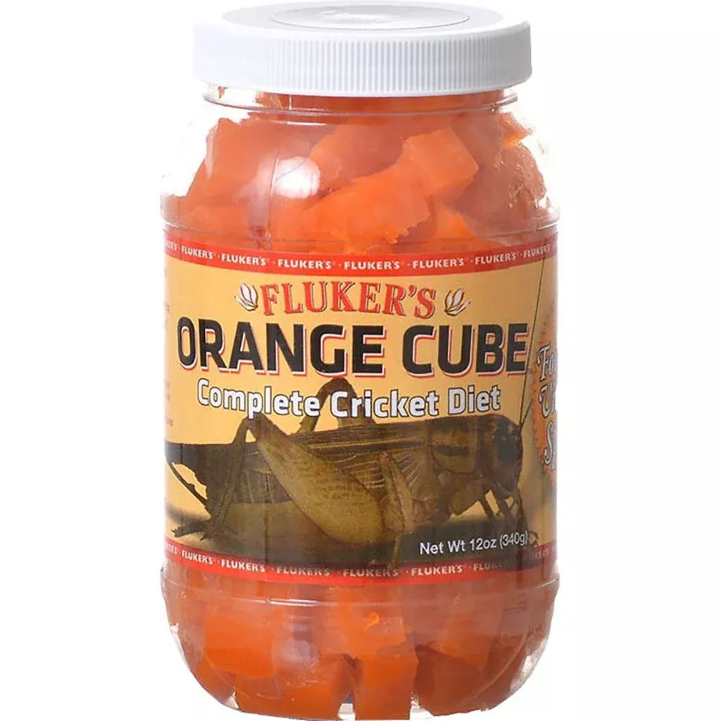 Fluker's Orange Cube Complete Cricket Diet, 12 oz