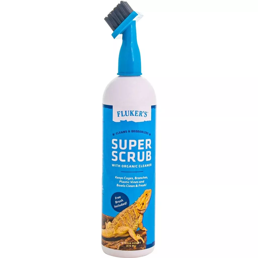 Fluker's Super Scrub Organic Brush Cleaner, 16 oz