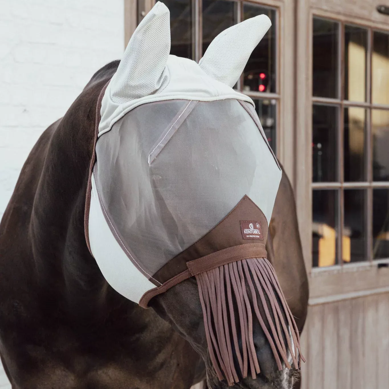 Fly Mask Classic with Ears & Nose tassels
