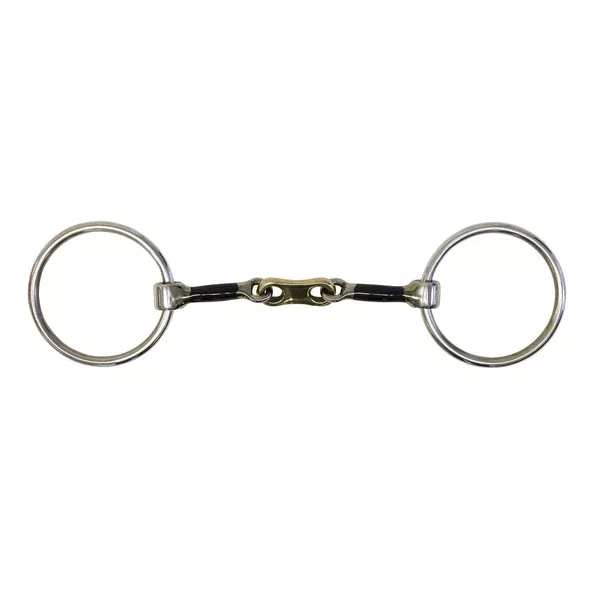 Fort Worth Blue Sweet Iron Loose Ring Snaffle | Flat Plate Link