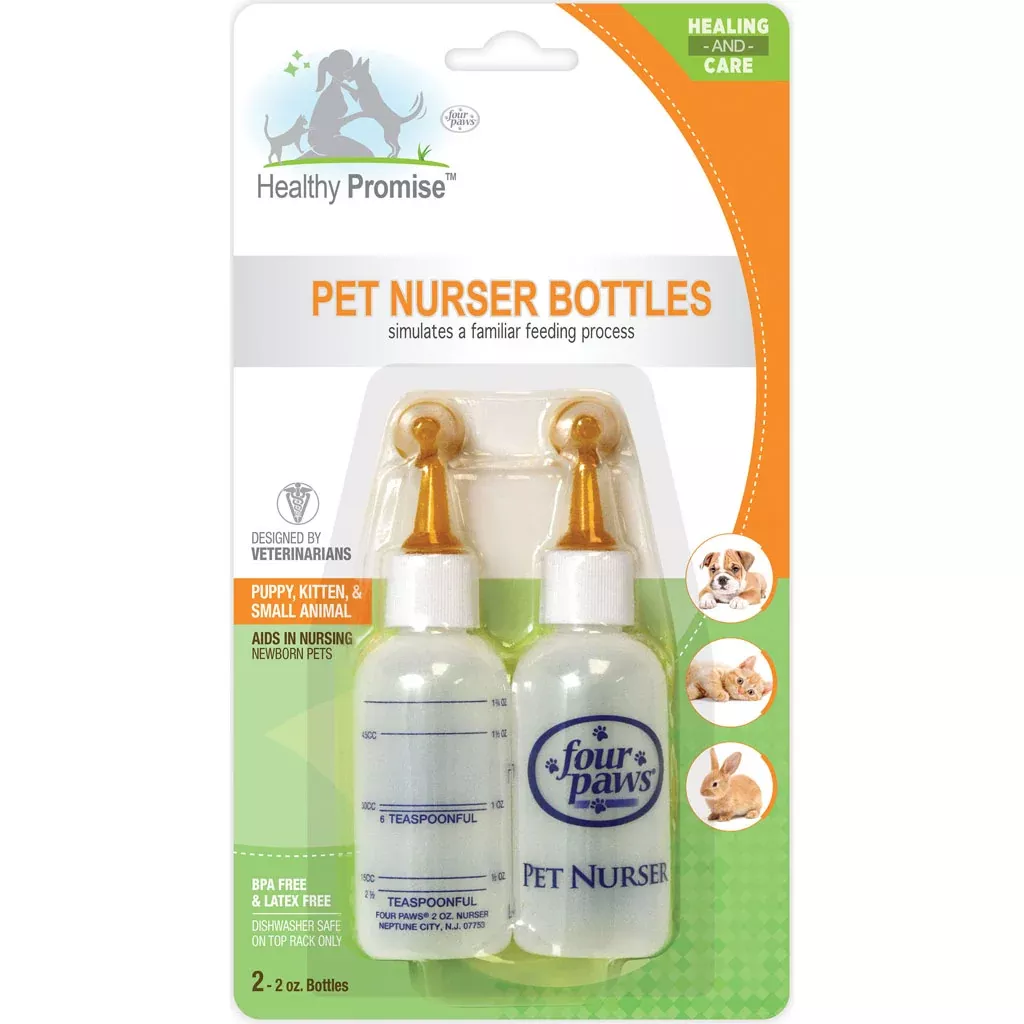 Four Paws Pet Nurser, 2 oz - 2 Pack
