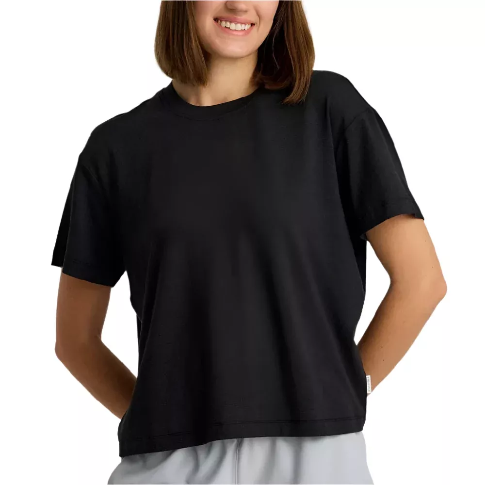 Free Fly Women's Bamboo Current Boxy Tee