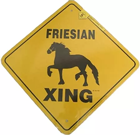 Friesian X-ing Sign